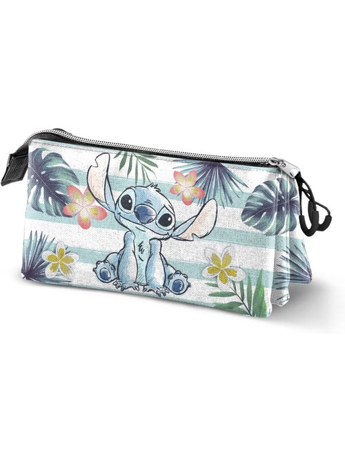 Disney Lilo e Stitch Ocean Estojo Triplo, Azul - Kiabi Disney Lilo e Stitch Ocean Estojo Triplo, Azul - Kiabi