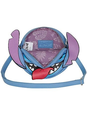 Disney lilo e stitch tongue mala a tiracolo redonda, azul