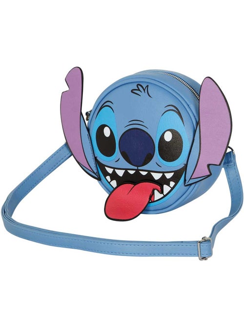 Disney lilo e stitch tongue mala a tiracolo redonda, azul - Kiabi