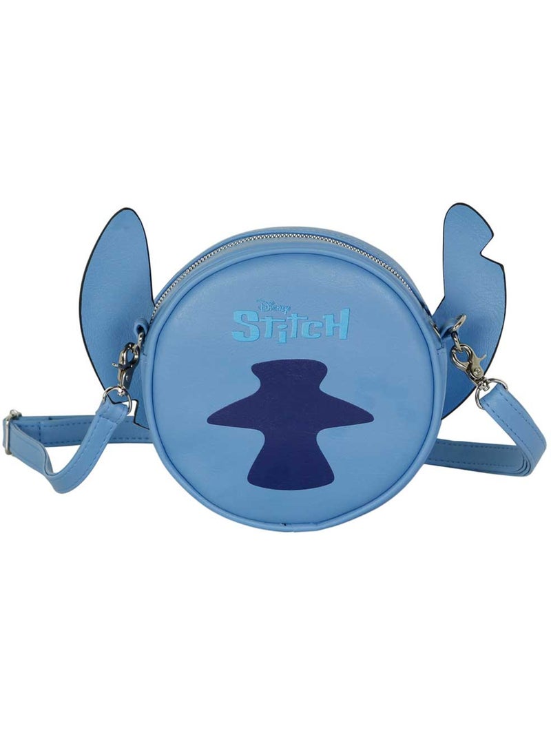 Disney lilo e stitch tongue mala a tiracolo redonda, azul Azul - Kiabi