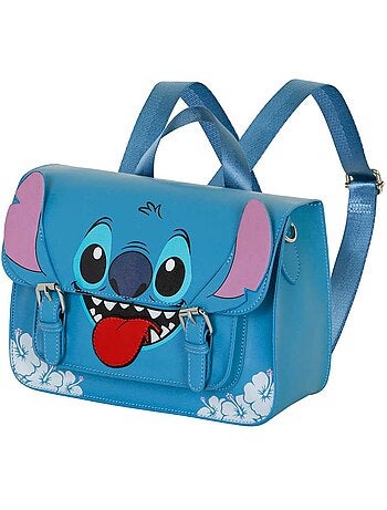 Disney Lilo e Stitch Tongue Mala-Mochila Satchel, Azul