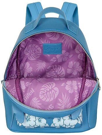 Disney Lilo e Stitch Tongue Mochila Heady, Azul