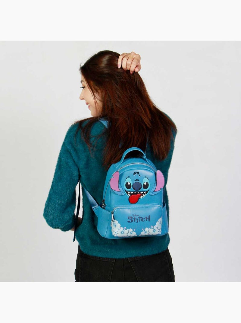 Disney Lilo e Stitch Tongue Mochila Heady, Azul Azul - Kiabi