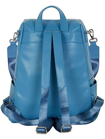 Disney Lilo e Stitch Tongue Mochila Shield, Azul