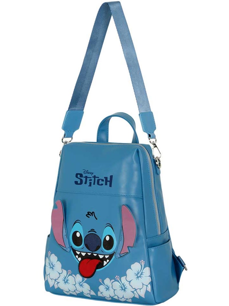 Disney Lilo e Stitch Tongue Mochila Shield, Azul Azul - Kiabi