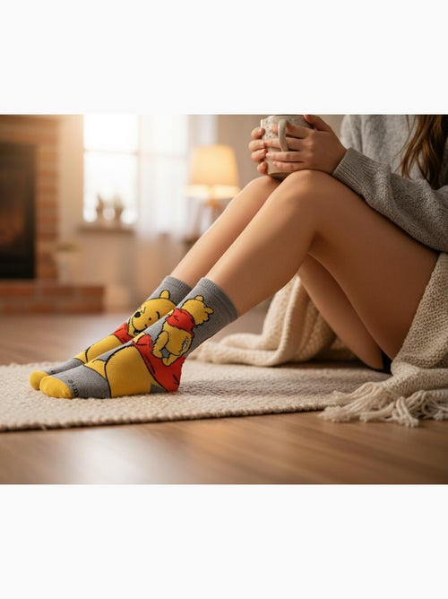 Disney – meias mulher licença winnie the pooh pack de 8 pares - Kiabi Disney – meias mulher licença winnie the pooh pack de 8 pares - Kiabi