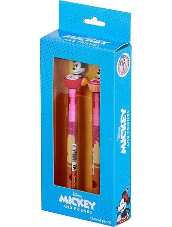 Disney Mickey e Minnie Mix Pack de 2 Canetas de Gel Apagáveis, Multicolorido