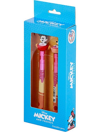 Disney Mickey e Minnie Mix Pack de 2 Lápis Eternos, Multicolorido