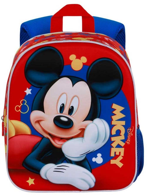 Disney Mickey Mouse Buddy Mochila 3D Elite, Vermelha - Kiabi