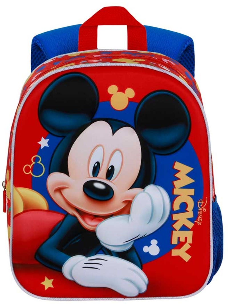 Disney Mickey Mouse Buddy Mochila 3D Elite, Vermelha Vermelho - Kiabi