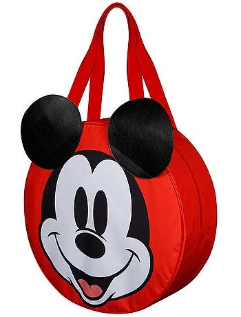 Disney Mickey Mouse Face Bolsa de Praia Soleil, Multicolorido