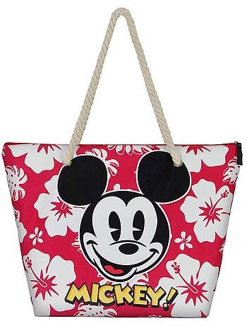 Disney Mickey Mouse Hawaii Bolsa de Praia Soleil, Vermelha