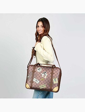 Disney Mickey Mouse Journey Mala para Portátil Laptop, Marrom