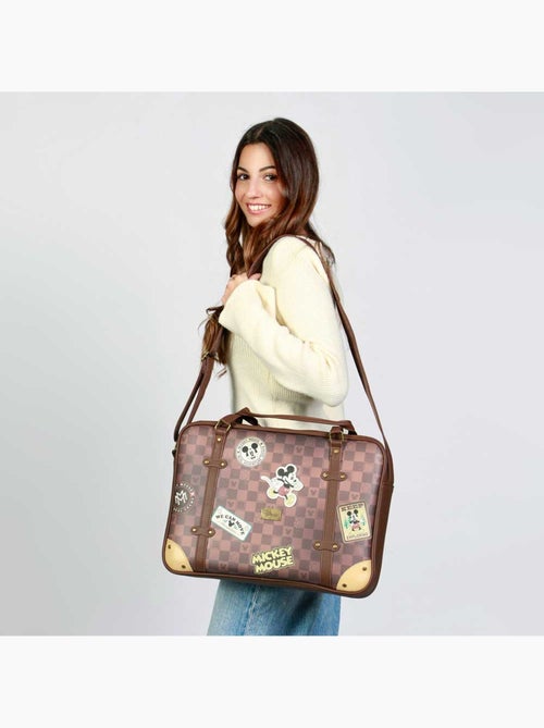 Disney Mickey Mouse Journey Mala para Portátil Laptop, Marrom - Kiabi Disney Mickey Mouse Journey Mala para Portátil Laptop, Marrom - Kiabi