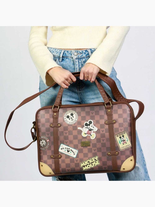 Disney Mickey Mouse Journey Mala para Portátil Laptop, Marrom - Kiabi Disney Mickey Mouse Journey Mala para Portátil Laptop, Marrom - Kiabi