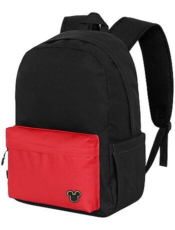 Disney Mickey Mouse MK Mochila Block, Preta