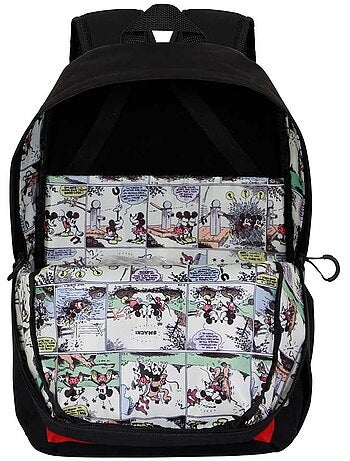 Disney Mickey Mouse MK Mochila Block, Preta