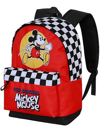 Disney Mickey Mouse Racing Mochila HS FAN 3.0, Vermelha
