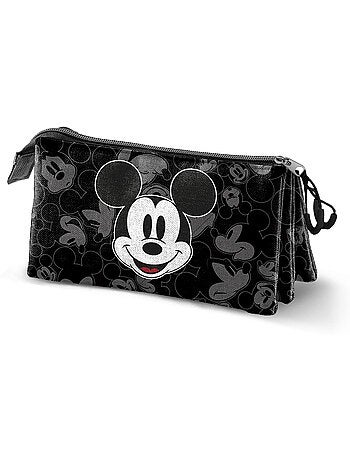 Disney Mickey Mouse Year Estojo Triplo, Preta