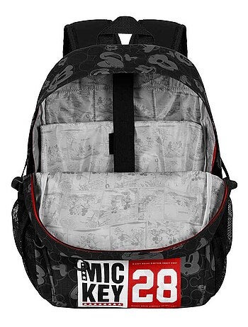 Disney Mickey Mouse Year Mochila Fight FAN 2.2, Preta