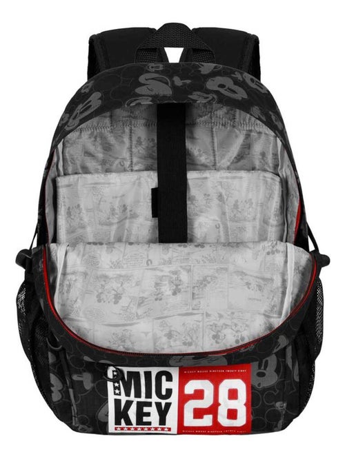 Disney Mickey Mouse Year Mochila Fight FAN 2.2, Preta - Kiabi