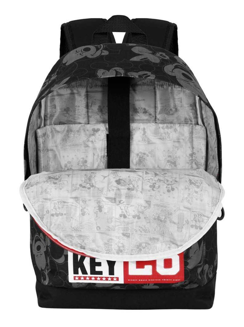 Disney Mickey Mouse Year Mochila HS FAN 2.2, Preta Preto - Kiabi