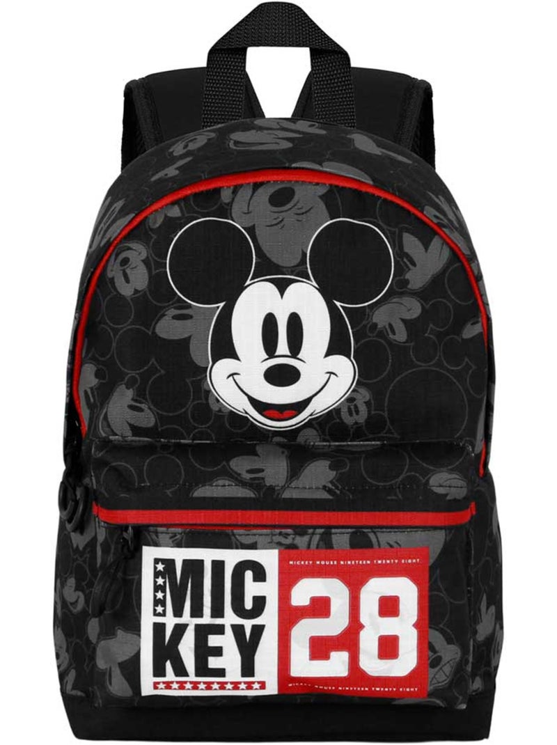 Disney Mickey Mouse Year Mochila Pequena HS FAN, Preta Preto - Kiabi
