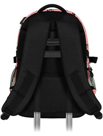 Disney Minnie Mouse Aqua Mochila Running PLUS, Rosa