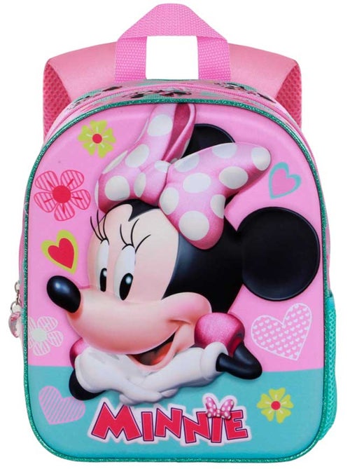Disney Minnie Mouse Charm Mochila 3D Elite, Rosa - Kiabi Disney Minnie Mouse Charm Mochila 3D Elite, Rosa - Kiabi