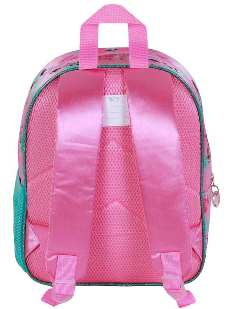 Disney Minnie Mouse Charm Mochila 3D Elite, Rosa Rosa - Kiabi