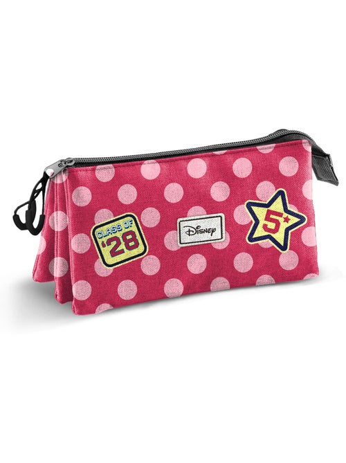 Disney Minnie Mouse Class Estojo Triplo, Rosa - Kiabi Disney Minnie Mouse Class Estojo Triplo, Rosa - Kiabi