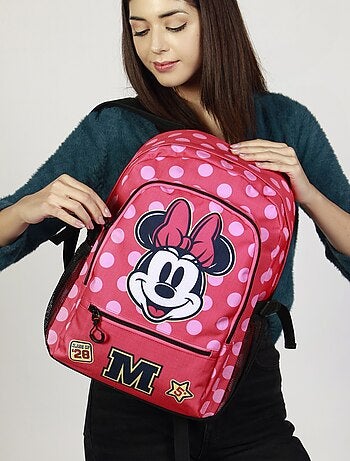 Disney Minnie Mouse Class Mochila Fight FAN 2.2, Rosa