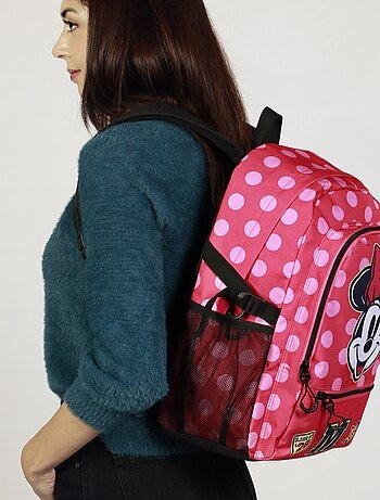 Disney Minnie Mouse Class Mochila Fight FAN 2.2, Rosa