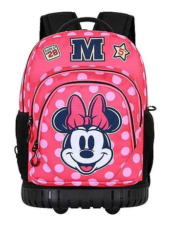 Disney Minnie Mouse Class Mochila Trolley GTS FAN, Rosa