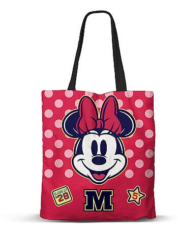 Disney Minnie Mouse Class Saco de Compras Shopping FAN, Rosa