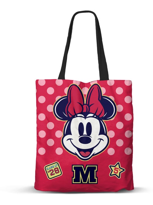Disney Minnie Mouse Class Saco de Compras Shopping FAN, Rosa - Kiabi Disney Minnie Mouse Class Saco de Compras Shopping FAN, Rosa - Kiabi