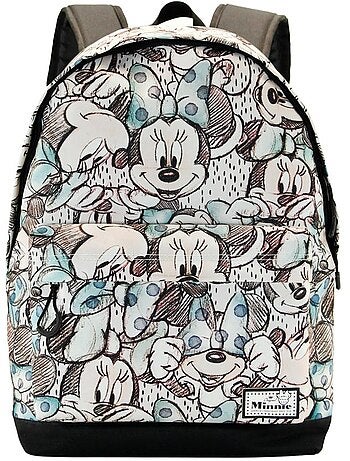 Disney Minnie Mouse Drawing Mochila HS FAN 2.2, Cinza
