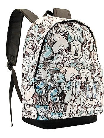 Disney Minnie Mouse Drawing Mochila HS FAN 2.2, Cinza