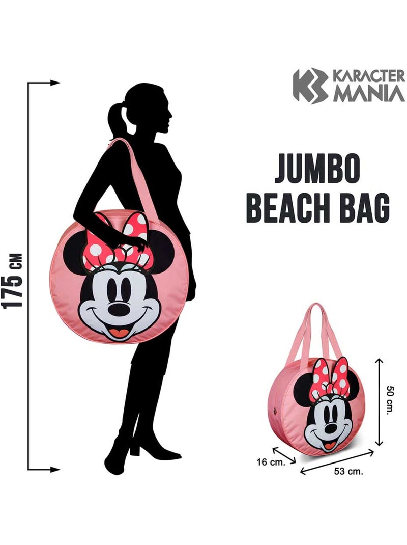Disney Minnie Mouse Face Bolsa de Praia Soleil, Multicolorido Multicolorido - Kiabi