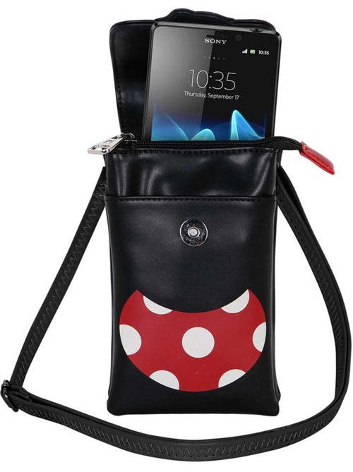 Disney Minnie Mouse Face Bolsa de Telemóvel, Multicolorido - Kiabi