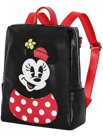 Disney Minnie Mouse Face Mochila Shield, Multicolorido