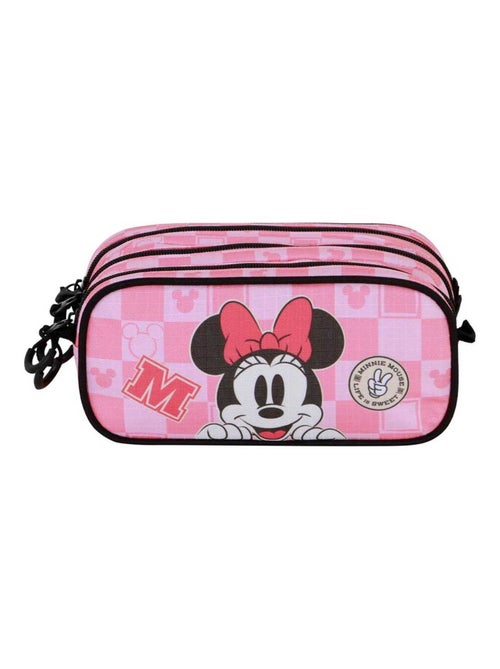 Disney minnie mouse journey estojo trick fan 2.2, rosa - Kiabi Disney minnie mouse journey estojo trick fan 2.2, rosa - Kiabi