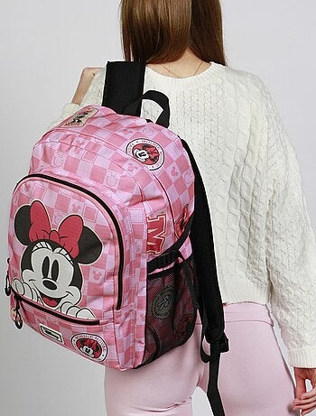 Disney Minnie Mouse Journey Mochila Fight FAN 2.2, Rosa