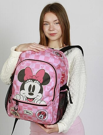 Disney Minnie Mouse Journey Mochila Fight FAN 2.2, Rosa