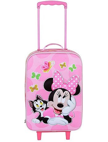 Disney Minnie Mouse Kitten Mala Trolley Soft 3D, Rosa
