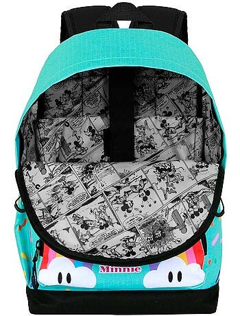 Disney Minnie Mouse Rainbow Mochila HS FAN 3.0, Turquesa