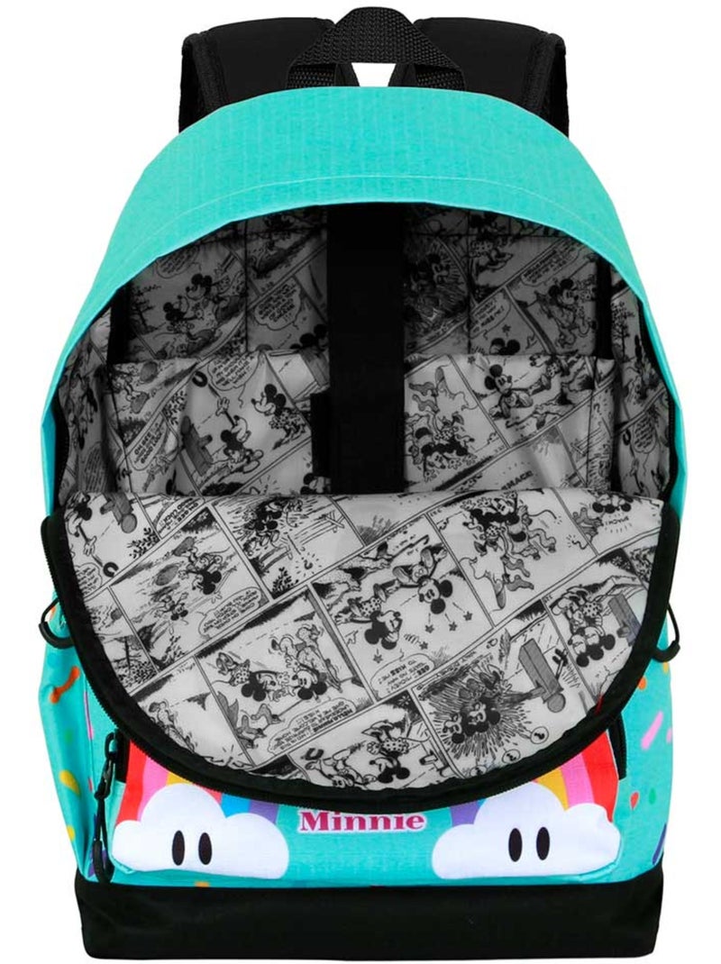 Disney Minnie Mouse Rainbow Mochila HS FAN 3.0, Turquesa Azul-turquesa - Kiabi