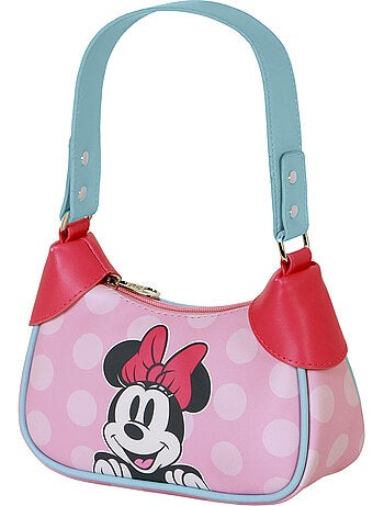 Disney Minnie Mouse Ribbon Mala Fancy Casual, Rosa