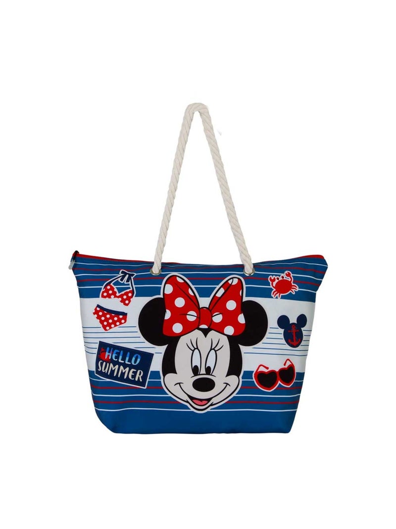 Disney Minnie Mouse Summer Bolsa de Praia Soleil, Azul Azul - Kiabi