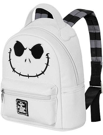 Disney O Estranho Mundo de Jack Bone Mochila Heady Pequena, Branca